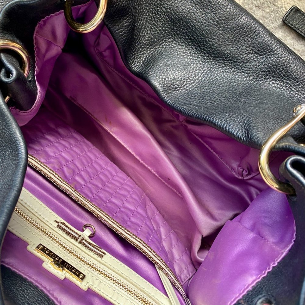 Henri Bendel Supple Black Leather Bag - Picture 12 of 15